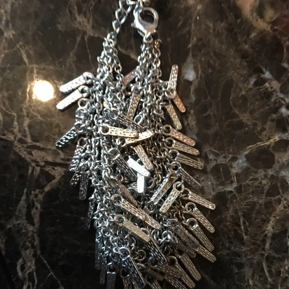 SILVER FRINGE Bracelet!